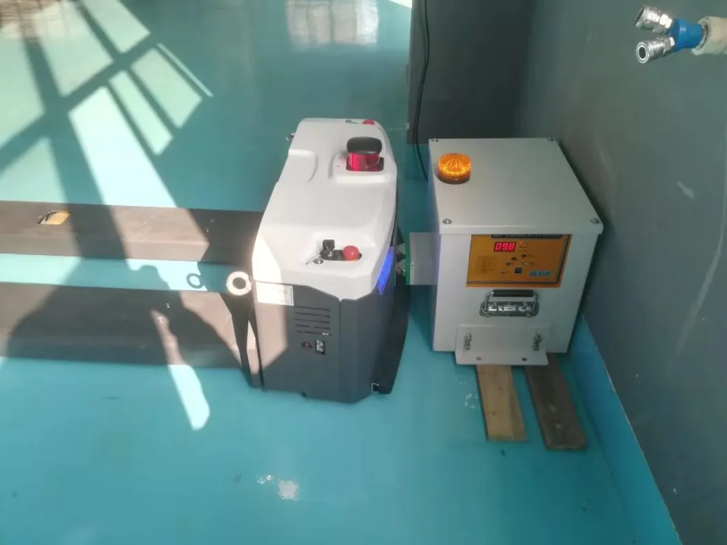 1 Ton Pallet Truck Nature Navigation Trackless Servo Motor Forklift Agv