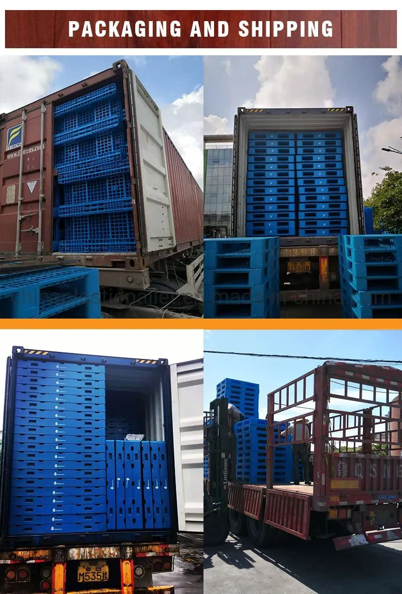 1210 Best Price Heavy Duty Load Euro Size Export Transport Shipping Plastic Pallets