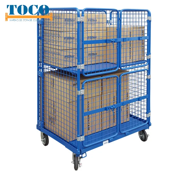 China Manufacturer 2 Sided Mini Worktainer with Door for Milk