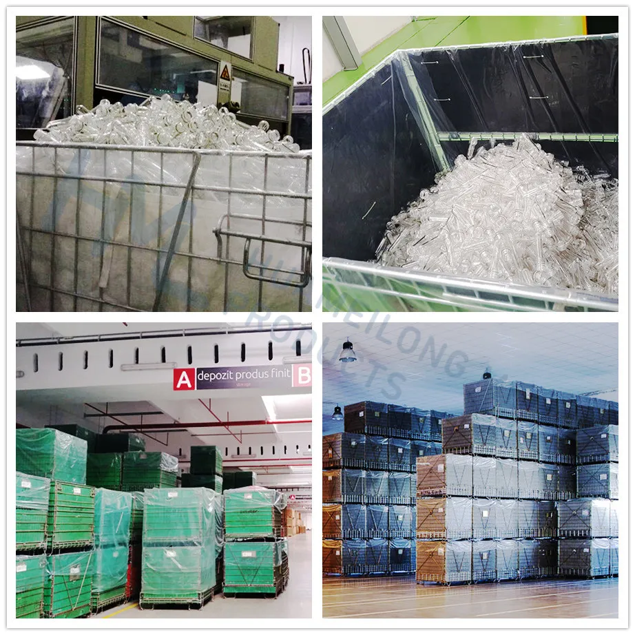 Stackable Foldable Pet Preform Steel Metallic Wire Mesh Container Stahl- Gitterbox